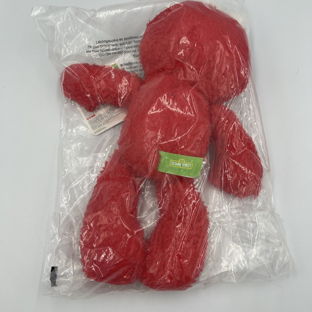 Sesame Street Take Along‎ Elmo Soft Toy Plush 13" New With Tags And In Bag - Picture 2 of 11
